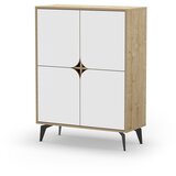 Marckeric Bela/v naravni barvi omarica v hrastovem dekorju 90x120 cm Nola – | Shoptok.si