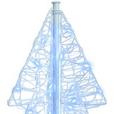 vidaXL Božično drevo med 100 LED Hladno belo 120 cm Akril | Shoptok.si