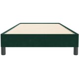 Box Spring krevet bez madracem tamnozeleni 80x220 cm baršun | shoptok.hr