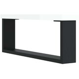 vidaXL Komoda sjajna bijela 34 5 x 34 x 90 cm od konstruiranog drva | shoptok.hr