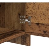 vidaXL Nočna omarica Stari les 45 x 34 x 44.5 cm Konstruiran les | Shoptok.si