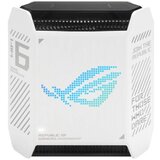 Asus ROG Rapture GT6 White (1-pack) AX10000 Tri-Band WiFi 6 (802.11ax) Gaming Mesh Usmerjevalnik, 2.5G WAN port, LAN Aggregation, UNII-4 spectrum, ASUS RangeBoost Plus, Triple-level game acceleration, free network security and AiMesh support - 90IG07F0-MU | Shoptok.si