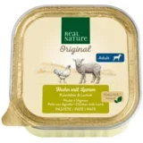 Adult piščanec z jagnjetino in puranjimi jetri 100g ALU-pak