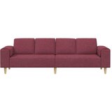  Kauč za dnevni boravak Vinska crvena 250 x 77 x 76 cm Poliester | Eponuda.ba