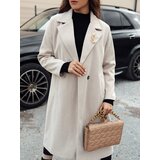 DStreet Płaszcz damski oversize MANTOVA długi jasnobeżowy | shoptok.hr