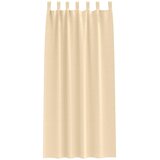  Zavjese za blackout s prstenovima 2 kom. Krem 245 x 140 cm | shoptok.hr