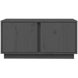 TV ormarić sivi 80 x 35 x 40,5 cm od masivne borovine | Eponuda.com