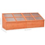  Staklenik od drva 180 x 57 x 62 cm | shoptok.hr