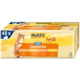MultiFit Cat Adult mix piletina u umaku Multipack 48x100 g | shoptok.hr