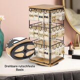 BONJUME vrtljivo stojalo za nakit s 48 kavlji | Shoptok.si