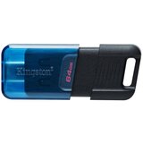  USB memorija KINGSTON DT80M/64GB/Data Traveler/3.2/crna | Eponuda.com