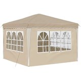  Zložljivi šotor za zabave krema 288 x 288 x 245 cm, (5000211515) | Shoptok.si