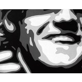 Ručno slikane slike na platnu pop art italian job