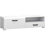 AKORD TV omarica bela sijaj Mdf 1 vrata 1 predal 130 cm desno, (21979077) | Shoptok.si
