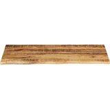 Stolna ploča 120x60x2,5 cm masivno drvo manga sa živim rubom | shoptok.hr