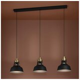 Eglo 390231 - visilica na sajli espinardo 3xE27/40W/230V crna/zlatna | Eponuda.com