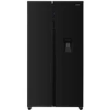 SBS frižider HSBS-H439NFBKWDE++ 439l/NoFrost/dispanzer/inverter/crni