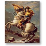  Slike na platnu Jacques-Louis David - Napoleon Crossing the Alps () | Shoptok.si