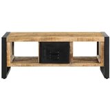 vidaXL Stol za kavu 90x50x36 cm Puno grubo drvo Mango | shoptok.hr