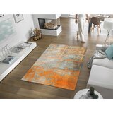 wash+dry PREDPRAŽNIK Rustic 70/120 cm potiskano siva, oranžna | Shoptok.si