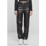 Urban Classics Women's faux leather pants black | ePonuda.com