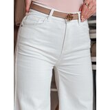 DStreet Spodnie damskie wide leg LEGBLISS białe | Shoptok.si