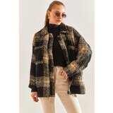 Bianco Lucci Women's Plaid Patterned Jacket Cijene