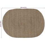  Preproge za površine Ovalna Siva 122 x 183 cm Juta, (5000132969) | Shoptok.si