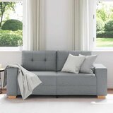  Dvosjed svijetlosiva 180x77x82 cm tkanina | shoptok.hr
