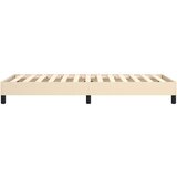  Okvir za krevet s oprugom Krem 80x200cm Tkanina | shoptok.hr