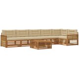  Set vanjskih sofa 7 kom. Prirodna i bež | shoptok.hr