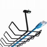 KADAX Črn pokrov za TV kabel, organizator kablov pod mizo, (5000361928) Cene
