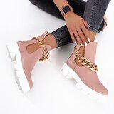 Resti Pink women's boots with chain Tenkay - Footwear | ePonuda.com