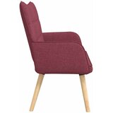  Kauč za dvoje boja crnog vina 115 x 61 x 87 cm tkanina | shoptok.hr