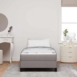  Krevet s opruga kutije Ostalo Sivo-smeđa 90 x 200 cm tkanina | shoptok.hr