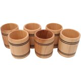 Male drvene šalice - set od 6 kom | shoptok.hr