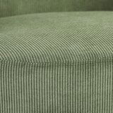 MID.YOU KOKTAJL FOTELJ, zelena, ekru les, tekstil | Shoptok.si