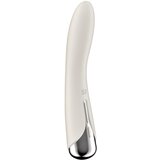 Satisfyer Spinning Vibe 1 - vibrator G-točke s rotirajućom glavom (bež) | shoptok.hr