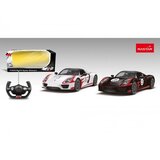 Rastar avto na daljinsko vodenje 1:14 PORSCHE 918 Spyder Performance sort. | Shoptok.si