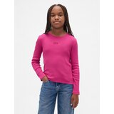 GAP Children's Ribbed T-Shirt with Logo - Girls Cene