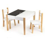 ECO TOYS Ecotoys stol sa spremnikom za igračke i dvije stolice | shoptok.hr