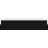  Krevetna konstrukcija Crna 120 x 190 cm tkanina | shoptok.hr