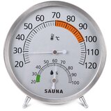 INF Savna termometer (°C), nerjaveče jeklo, brez baterij, 30cm x 30cm, (5000323047) Cene