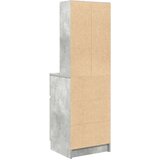 vidaXL Nočna omarica betonsko siva 39x35x125 cm inženirski les | Shoptok.si