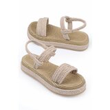 Capone Outfitters Sandals - Beige - Flat Cene