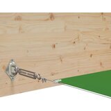  Okomita tenda svjetlozelena 140 x 600 cm od tkanine Oxford | shoptok.hr