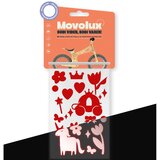 Movolux visoko odsevne nalepke Fairytale Feelings, rdeče Cene