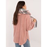 Wool Fashion Italia Scarf-AT-SZ-231301.49-grey-pink | Shoptok.si