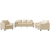 vidaXL 3-dijelni set sofa s jastucima krem od mikrovlakana Cijene