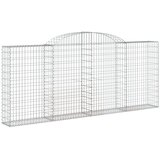  Lučne gabionske košare 30kom 300x30x120/140cm pocinčano željezo | shoptok.hr